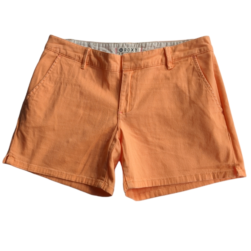 ROXY Orange 4 Pockets Shorts Size 5
